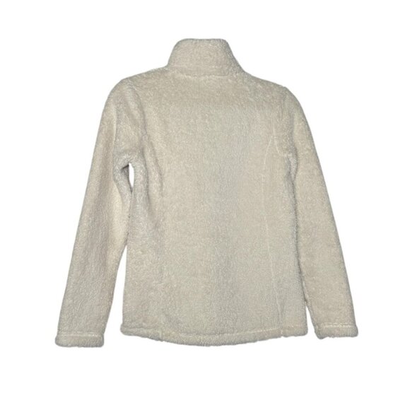 Patagonia Los Gatos Fleece Quarter Zip Pullover Sweater Sherpa Cream Size XS - Picture 3 of 10